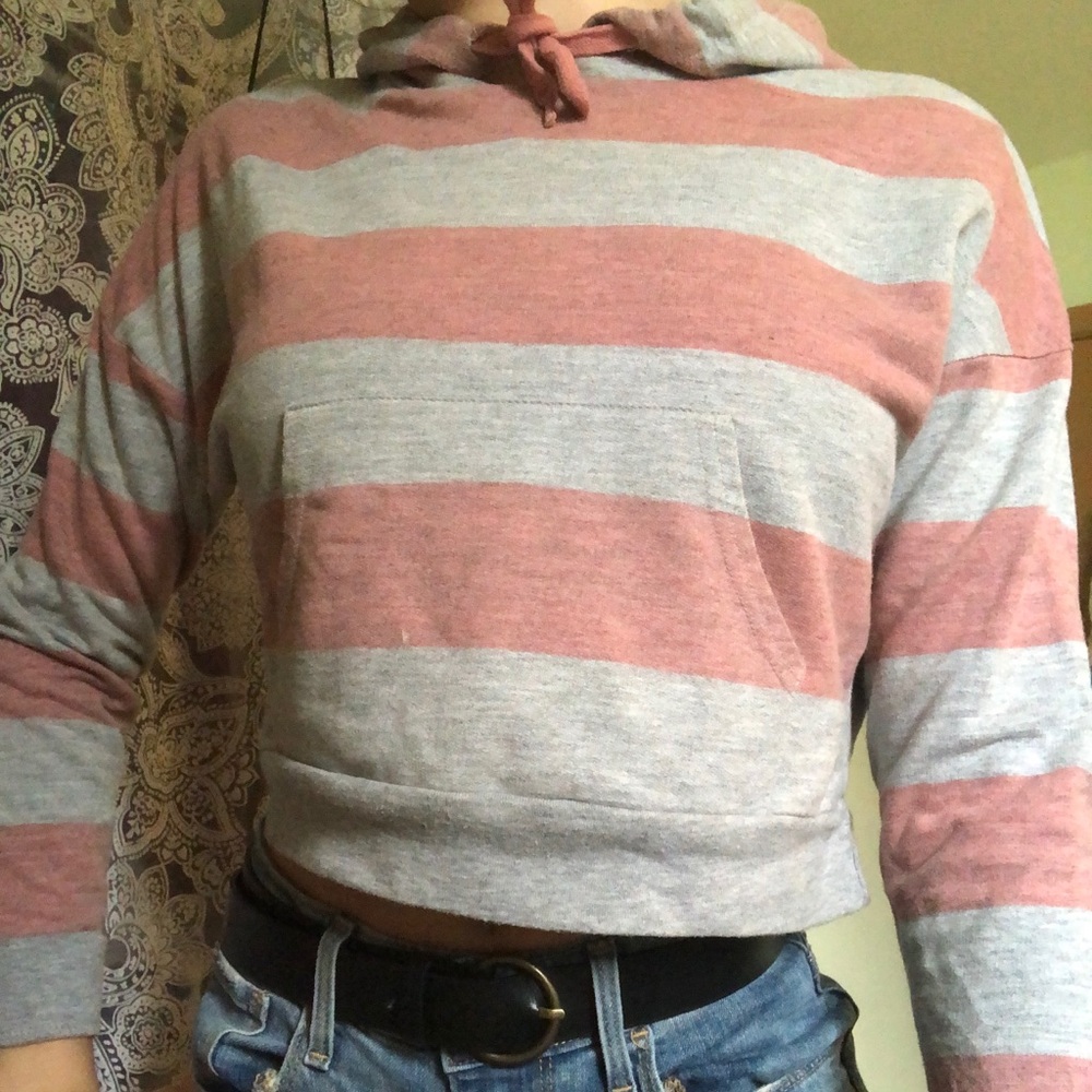 Hoodie Crop top